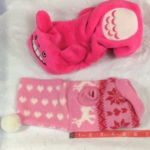 Chihuahua Hoodies Pink Sweater Fleece Monster NEW